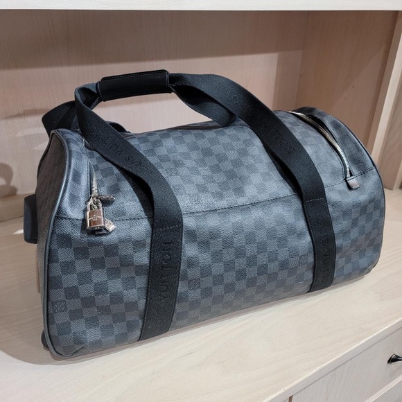 LOUIS VUITTON MONOGRAM NEO EOLE 65 ROLLING DUFFLE BAG LUGGAGE - Picture 3 of 10